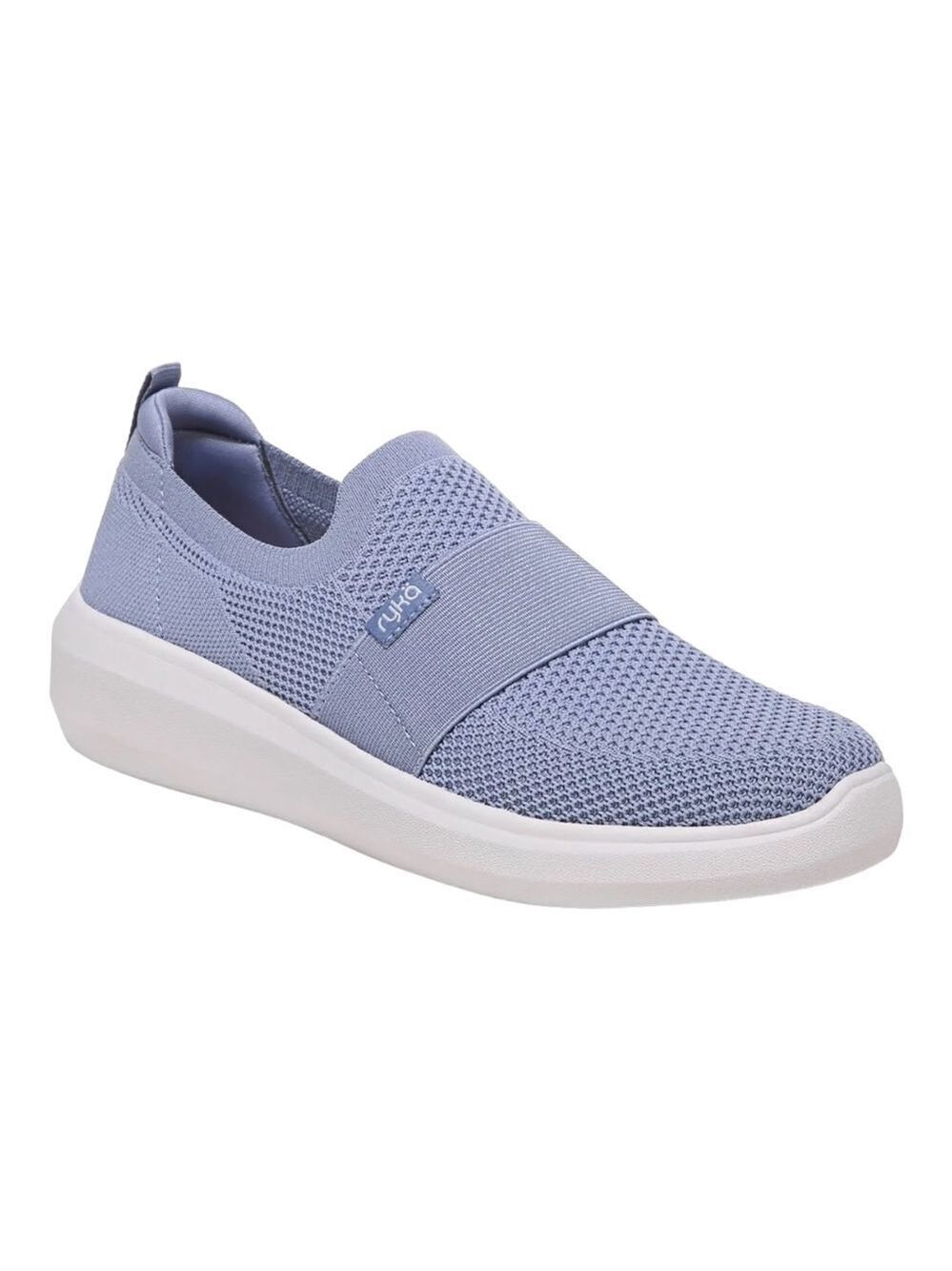Ryka Astrid Knit Slip-On Sneaker (in tempst blue)